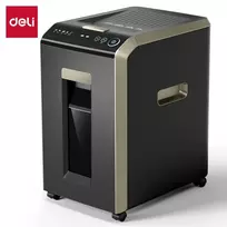 Deli ET088 kryžminio pjovimo popieriaus smulkintuvas, 8 lapai, 15 L, P-4
