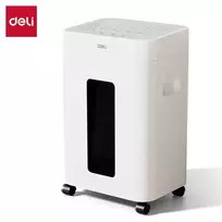 Deli ET058 Cross-Cut Popieriaus Smulkintuvas, 6 Lapų, P-4, 10 L