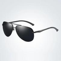 Men Polarized Trendy Eye Protection Glasses Men Sun Glasses Aluminum Leg Mirror Lens Sunglasses for Men/women blue