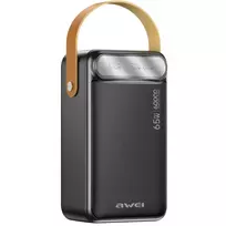 AWEI PA-82 Power Bank 60000mAh 65W PD 2xUSB-A/USB-C Juoda