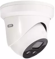 ABUS IPCB58511B 8 MP 4K IP kupolinė kamera su 4 mm objektyvu, PoE, IR naktiniu matymu iki 30 m, IP67/IK10, įmontuotu mikrofonu