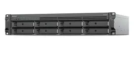 Synology RackStation RS1226RP+ 8 diskų 2U stelažinis NAS serveris su dviem maitinimo šaltiniais