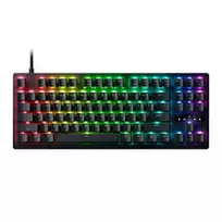 Razer Huntsman V3 Tenkeyless 8KHz žaidimų klaviatūra - vokiškas išdėstymas (QWERTZ), Razer Analog Optical Switches Gen-2, Chroma RGB, juoda