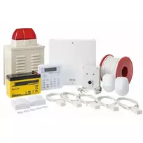 ABUS AZAA10200 Terxon SX signalizacijos sistemos rinkinys, 8 laidinės zonos, 1 sabotažo zona