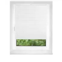 Plisse užuolaidos Pearl Termo 120x170 balta