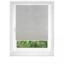 Pearl 100x170 taupe plisuota užuolaida su šilumos izoliacija ir spaustuvais