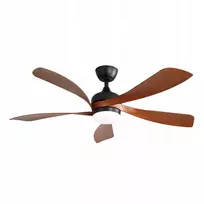Extralink Grand Walnut 52 Smart WiFi lubų ventiliatorius su LED apšvietimu, 132 cm, valdomas programėle