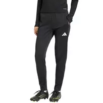 adidas Entrada 26 moterų treniruočių kelnės juodos, M dydis