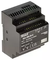 GLP DL2-100-24-U 100W 24V DIN bėgio maitinimo šaltinis