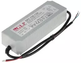 GLP perjungiamasis maitinimo šaltinis 12V/12.5A/GPV 150W IP67 LED tvarkyklė