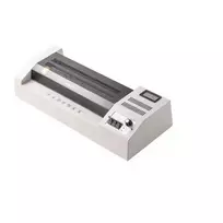 DELI Office Laminatorius E3895-EU A3 | 250 mm/min karšto volelio laminavimas, iki 125 mikronų, apsauga nuo strigimo, šaltas laminavimas, juodas/sidabrinis