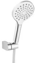 FERMO SET SHOWER MINI U334 chromuotas dušo komplektas su 150 cm žarna ir silikoniniais antgaliais