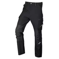 NEO TOOLS Mix&Match darbo kelnės, 4 krypčių tempimas, juodos-žalios, XL dydis