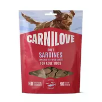 CARNILOVE Dog SOFT Snack Sardinės su laukiniu česnaku 200 g