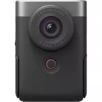 Canon PowerShot V10 Advanced Vlogging Kit, 4K, 1 colio jutiklis, sidabrinis (5946C005AA)