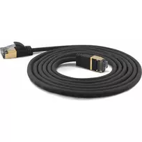 WANTEC 85444210 2 m maitinimo laidas su Euro kištuku į IEC C7, juodas