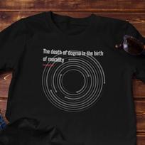Philosophy Shirt - Kant's Dogma and Morality - Cotton Tee S black