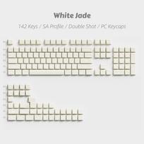 173 Keys Coffee Double Shot ABS Keycaps SA Profile Minimalist Style Keyboard Keycaps for Cherry MX Switches Mechanical Keyboard kava