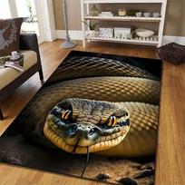 Red Gothic Goat Pentagram Barbed Wire Satan Symbol Print Large Area Rug Soft Flannel Non Slip Floor Carpet for Living Room Home 50cm by 80cm