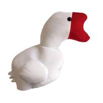 Plush Big Goose Headgear Creative Cartoon Goose Hat Outdoor Halloween Party Hat  Cosplay Costume balta