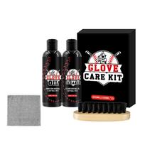 Baseball Leather Kit for Conditioning, Cleaning and Maintenance One Size black