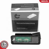 Valstybinio numerio apšvietimas ESEN SKV 72SKV550