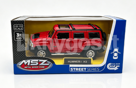 MSZ Automobilio modelis Hummer H3, skalė 1:43
