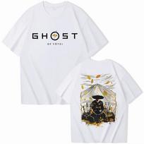 Ghost Of Yotei Graphic TShirt Game TShirt Summer Fashion Sports Women TShirt Childrens Clothing Tee Y2k Women 4XL gray