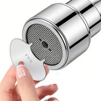 Premium-Stainless Steel Faucet Aerator Key-Universal Fit For 4 Sizes(M16.5, M18.5, M21.5, M24) Essential For Home Plumbing Proje sidabras