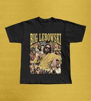 The Big Lebowski T-Shirt, 90s Cult Classic Comedy Movie Graphic Tee S beige