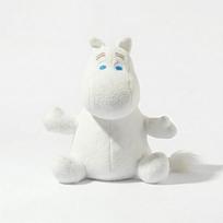 The New Moomin Cute White Cartoon Toy Is Suitable for Sleep Sofa Decoration and Birthday Gifts white