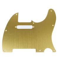8 Hole Electric Guitar Pickguard Aluminum Alloy Aluminum Alloy Pickguard  For  Electric Guitar auksas