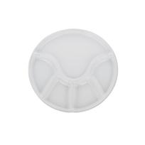 Kela Annelie plate for fondue, diam. 23 cm, white