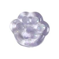 Kawaii Cat Paw Squishy Toys Stress Anxiety Relief Squeeze Toy Fidget Decompression Toys Super Soft Slow Rising for Birthday Gift yellow
