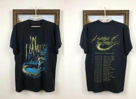 In Flames Band Tee Shirt Rare Hype Sense Of Purpose Over Print Mens Size S-5XL Unisex T-Shirt S black