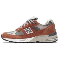 New Balance 991 Pagaminti Anglijoje 'Underglazed' sportbačiai M991PTY 43 tamsiai ruda spalva