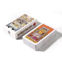 Adventure Time Tarot Deck English Visions Precognition Divination Edition Borad Playing Cards Fun Game for Party Adult Kid Girl gray