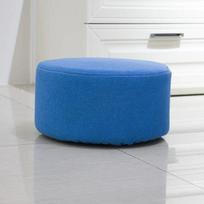 Waterproof Bean Bag Sofa Cover - Solid Color Lazy Chair for Gaming - Cotton Linen WF919 violetinė