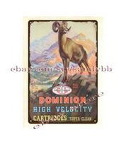 CIL Ammunition big game hunting cartridges ammo metal tin signAluminum 20x30cm（7.8x11.8inch）
