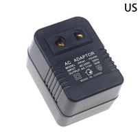 EU US Plug Step Down Transformer Travel Adapter AC220V To 110V Or 110 To 220V Converter 50W Voltage Converter Regulator black