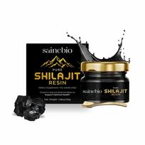 Sainebio Shilajit Resin 400mg | Pure Shilajit | Natural Energy & Stamina Booster | Supports Strength, Focus & Vitality | 100% Authentic Resin Su
