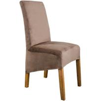 XL Size Chair Cover Big Size Velvet Fox Fabric Long Back Europe Style Seat Chair Covers for Restaurant Hotel Party Banquet gray