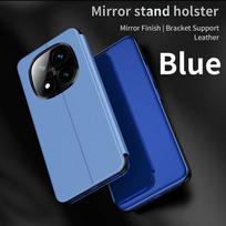 Funda Redmi Note 14 Pro Mirror Flip Stand Case Funda For Xiaomi Redmi Note 13 14 12 Pro Plus 5G 12S Full Cover Protection Bumper Redmi Note 12S sidabras