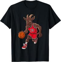 Goat 23 - Greatest of All Time 23 T-Shirt S įvairiaspalvis