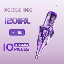 10Pcs Disposable Purple Tattoo Needles RL RM RS M1 Mixed Sizes Tattoo Needles for Tattoo Machine & Tattoo Pen purple