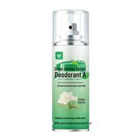 Shoe & Sock Antibacterial Deodorant Spray for Odor Removal white