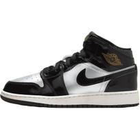 Jordan Air Jordan 1 vidutinio aukščio krepšinio bateliai Juodi Unisex FZ3938-001 36 black