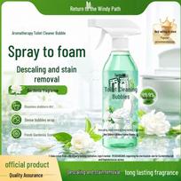 Gardenia Fresh Fruit Scent Toilet Cleaner Foam - Long-lasting Deodorizing & Descaling Formula Standard Size white