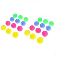 24 Pieces Multifunctional Colorful Beer Pong Balls Table Tennis Decor Balls pink