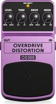 Behringer OD300 effects pedal Purple, Black